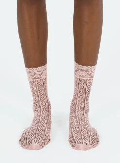 Princess Polly Wallem Socks  Pink Discount
