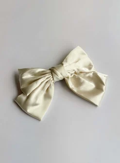 Princess Polly Walters Hair Bow Beige Discount