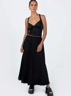 Princess Polly Wandella Tank  Black Cheap