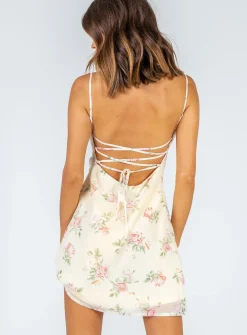 Princess Polly Watson Mini Dress  Yellow Discount