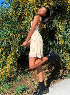 Princess Polly Watson Mini Dress  Yellow Discount