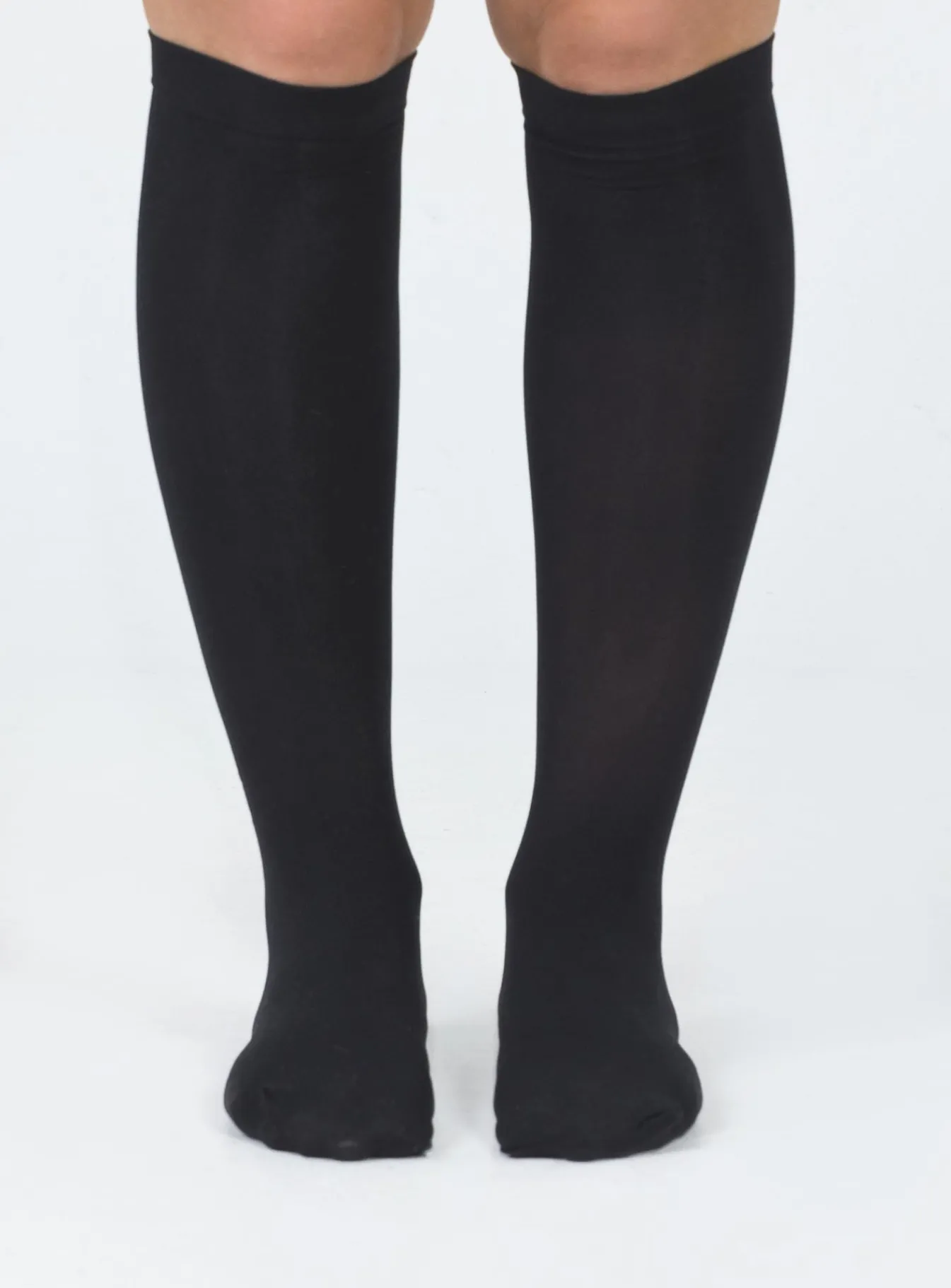 Princess Polly Weaver Knee High Socks Black Outlet