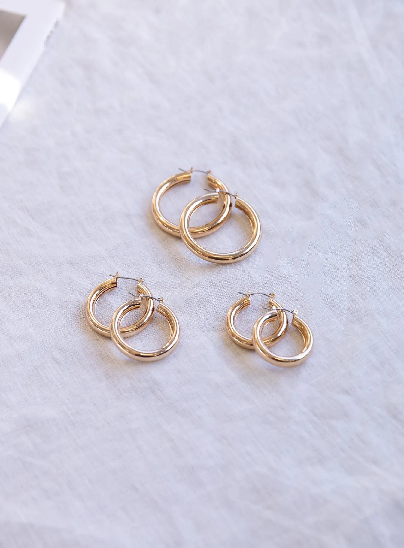 Princess Polly Weekender Hoop Pack Gold Hot