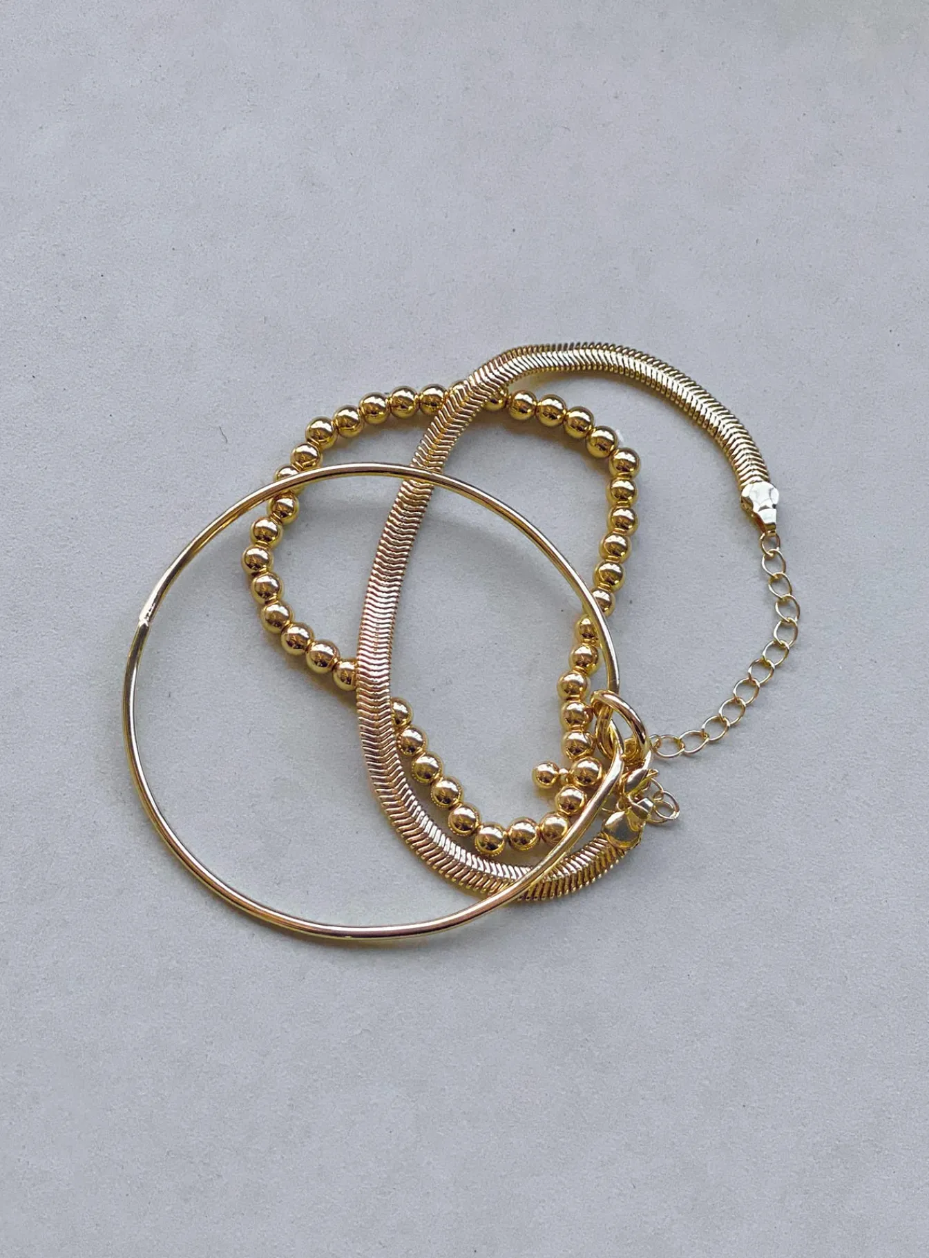 Princess Polly Weller Bracelet Pack Gold Cheap