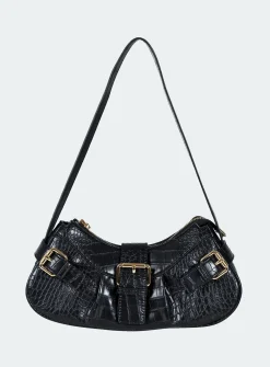 Princess Polly Westaway Shoulder Bag  Black Discount