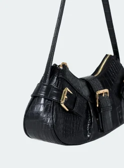 Princess Polly Westaway Shoulder Bag  Black Discount