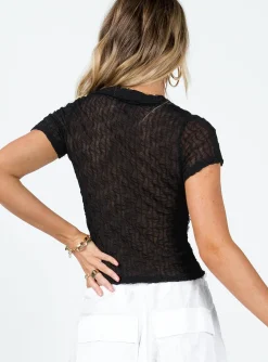 Princess Polly Westin Top  Black New