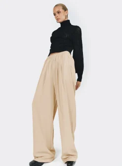 Princess Polly Wexler Pants  Cream New