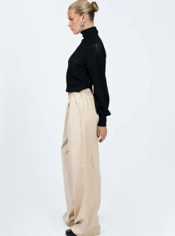 Princess Polly Wexler Pants  Cream New