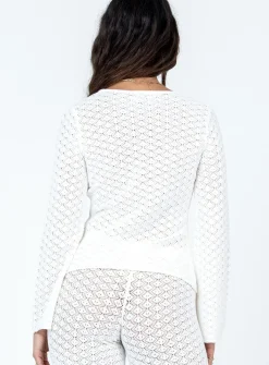 Princess Polly Wild &Amp; Free Crochet Top White Best Sale