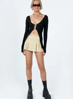 Princess Polly Wild Love Knit  Onyx Hot
