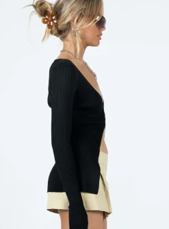 Princess Polly Wild Love Knit  Onyx Hot