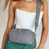 Princess Polly Wilkins Crossbody Bag  Slate Cheap