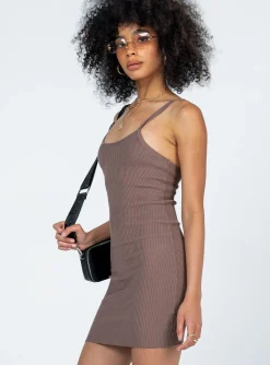 Princess Polly Wilson Mini Dress  Brown Hot