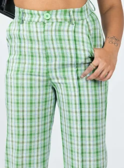 Princess Polly Wiluna Pants  Green Discount