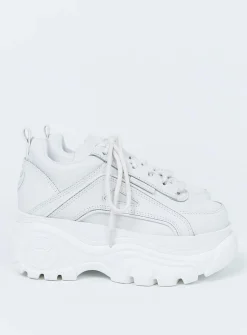 Princess Polly Windsor Smith Lupe Sneaker  White Fashion