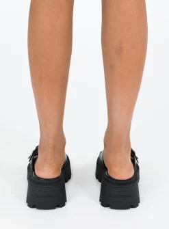 Princess Polly Windsor Smith Reach Sandals  Black Fashion