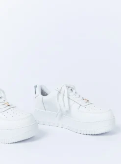 Princess Polly Windsor Smithracerr Sneakers   White Outlet