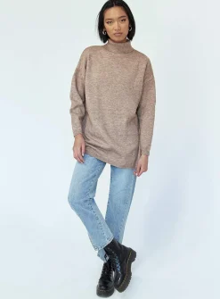 Princess Polly Winston Oversize Jumper/Sweater  Beige Best Sale