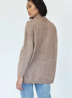 Princess Polly Winston Oversize Jumper/Sweater Beige Best Sale