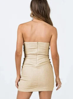 Princess Polly Winstone Strapless Mini Dress Cream Best Sale