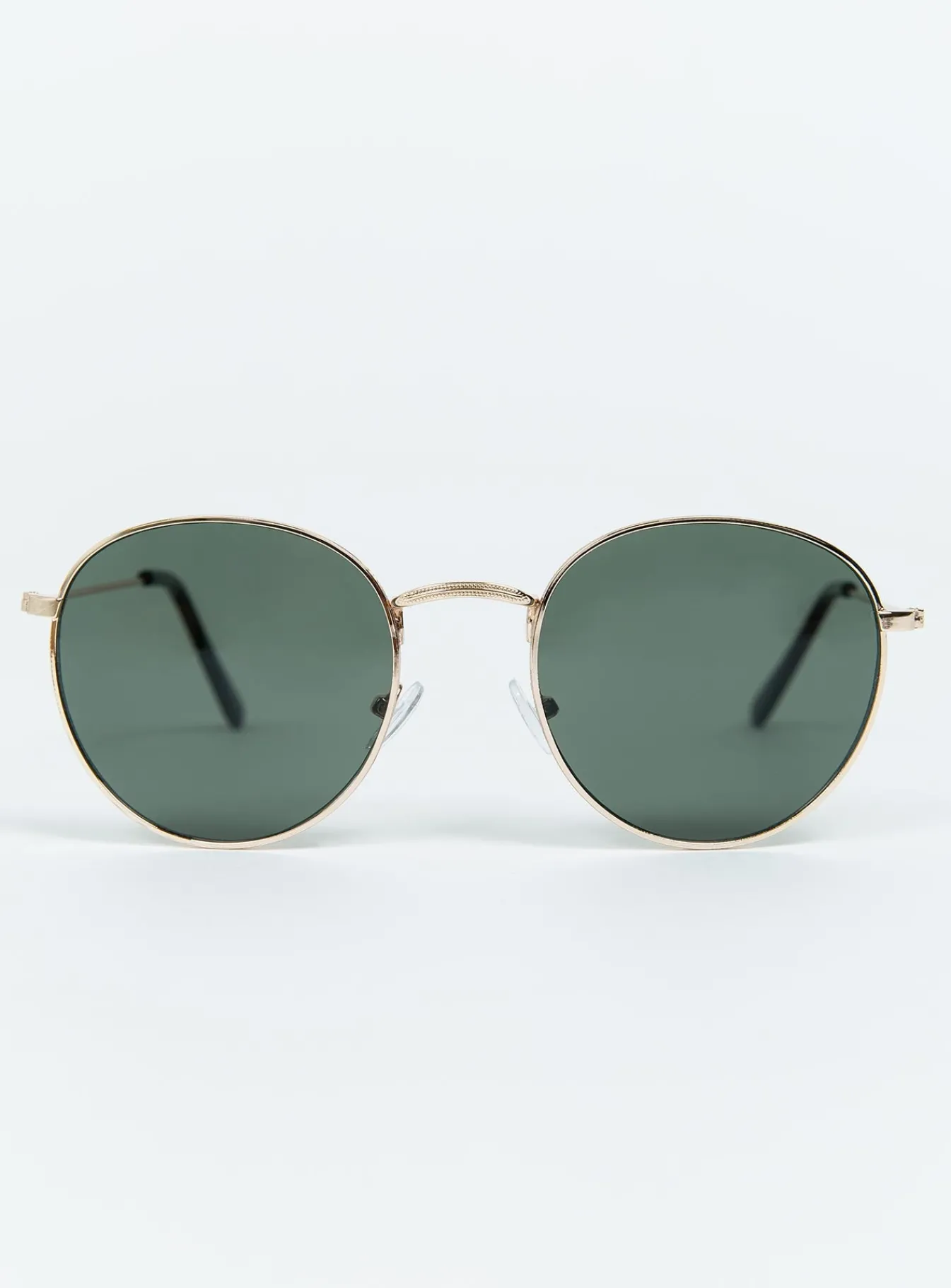 Princess Polly With The Band Sunglasses Gold Discount
