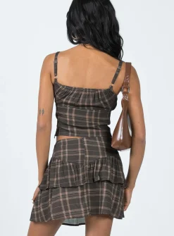 Princess Polly Woodlands Mini Skirt  Multi Flash Sale