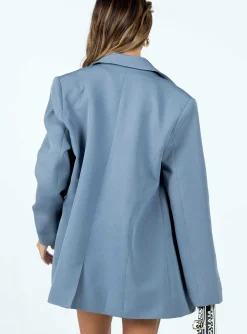 Princess Polly Wyoming Blazer  Slate Discount