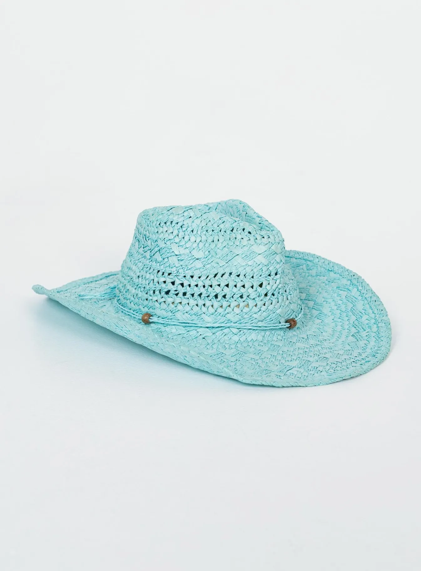 Princess Polly Yeehah Hat Baby Blue Clearance