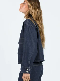 Princess Polly Yolajacket   Denim Clearance