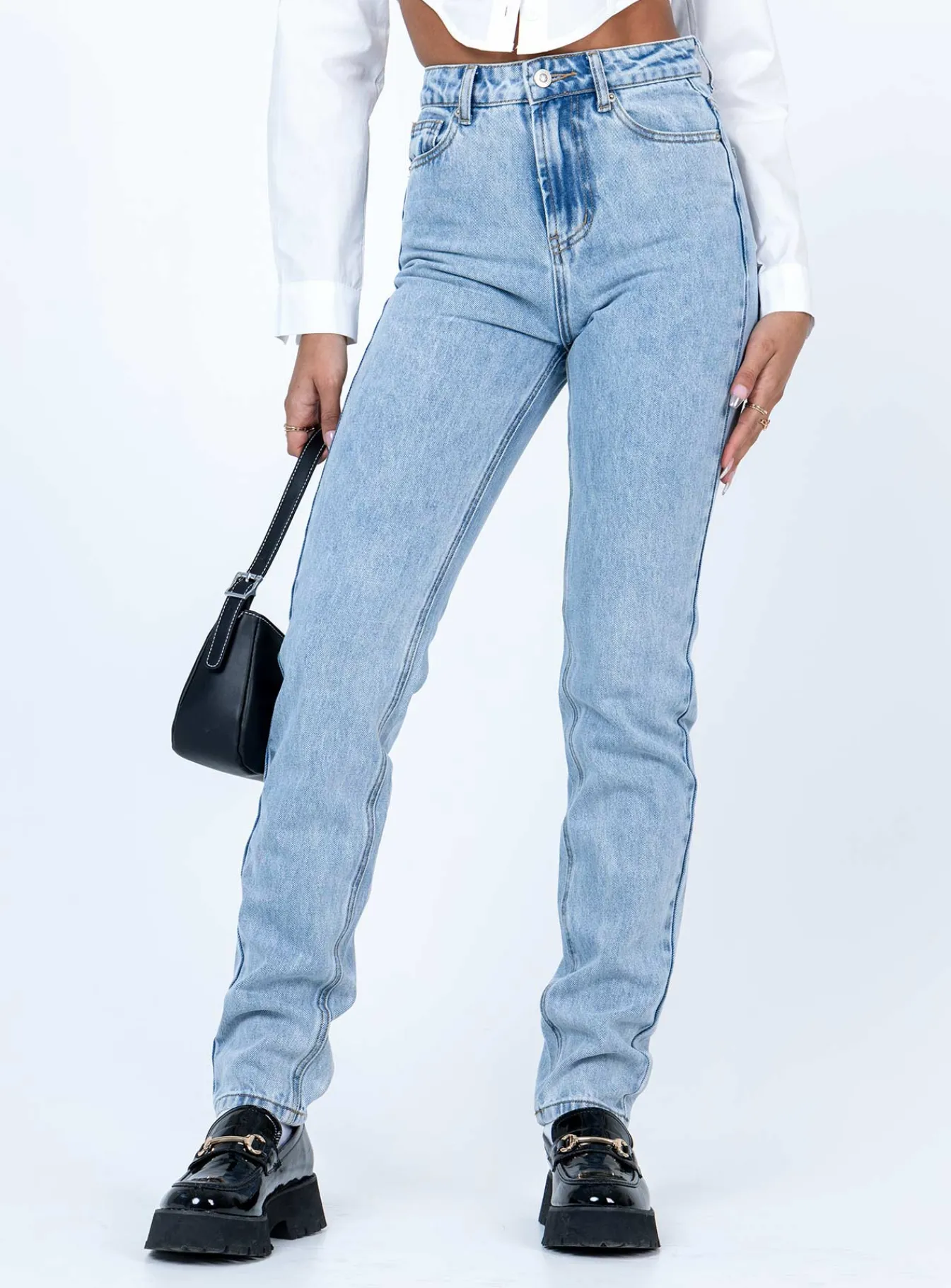 Princess Polly Zamora Straight Legjeans Denim Outlet