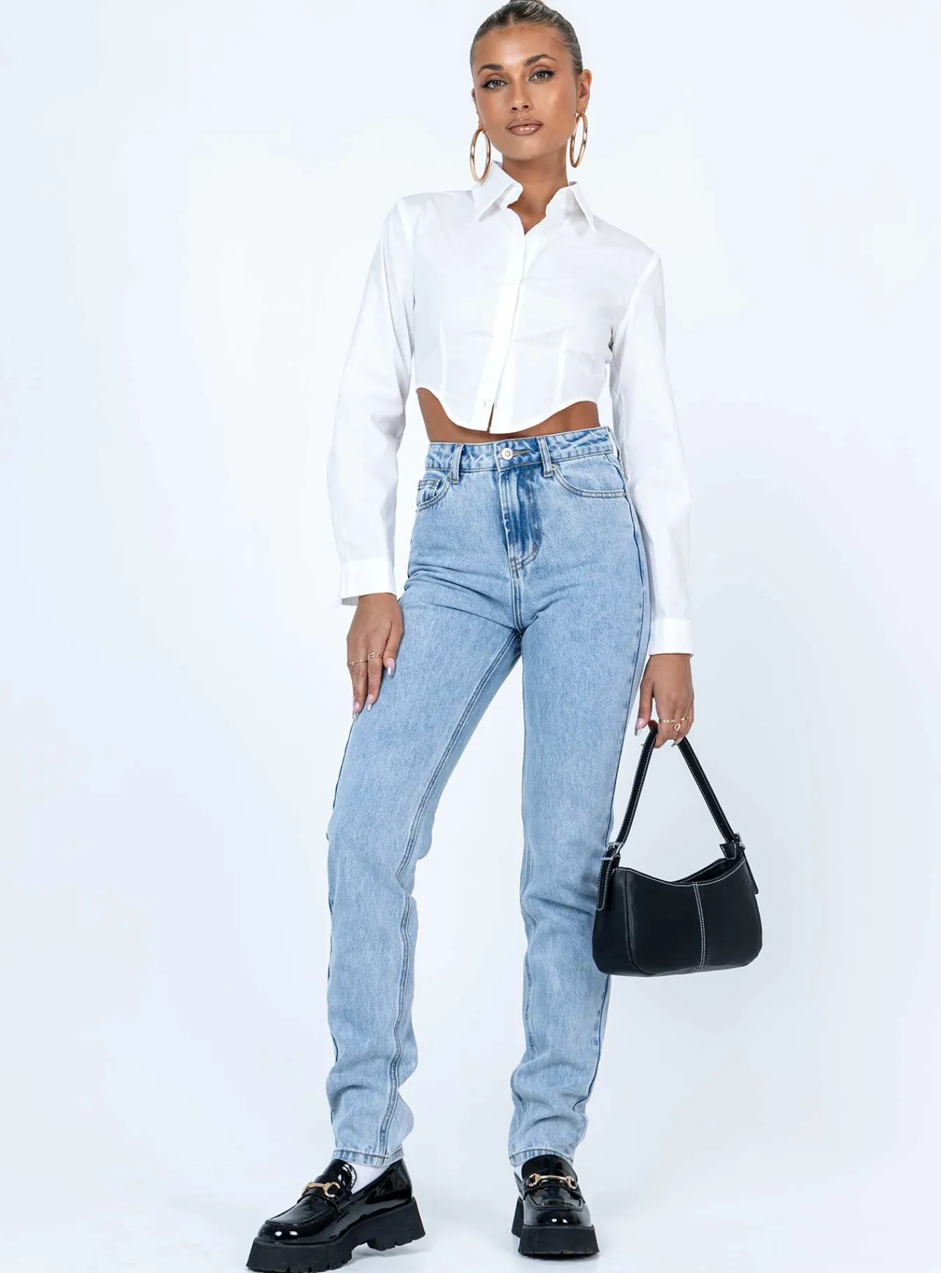 Princess Polly Zamora Straight Legjeans Denim Outlet