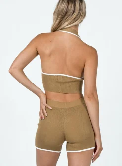 Princess Polly Zavier Set  Brown Cheap