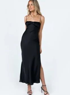 Princess Polly Zeller Maxi Dress  Black Fashion