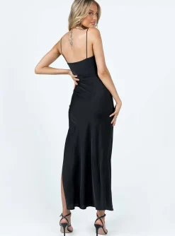 Princess Polly Zeller Maxi Dress  Black Fashion