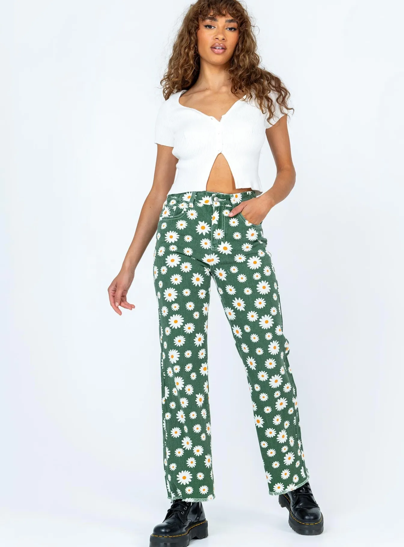 Princess Polly Zeren Top White Outlet