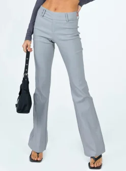 Princess Polly Ziranda Pants  Grey Sale