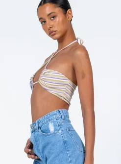 Princess Polly Zoie Topstripe Beige Best Sale