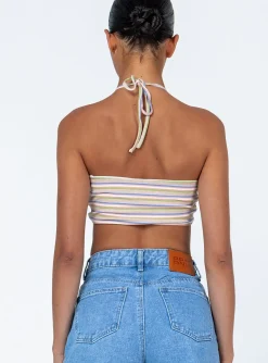 Princess Polly Zoie Topstripe Beige Best Sale