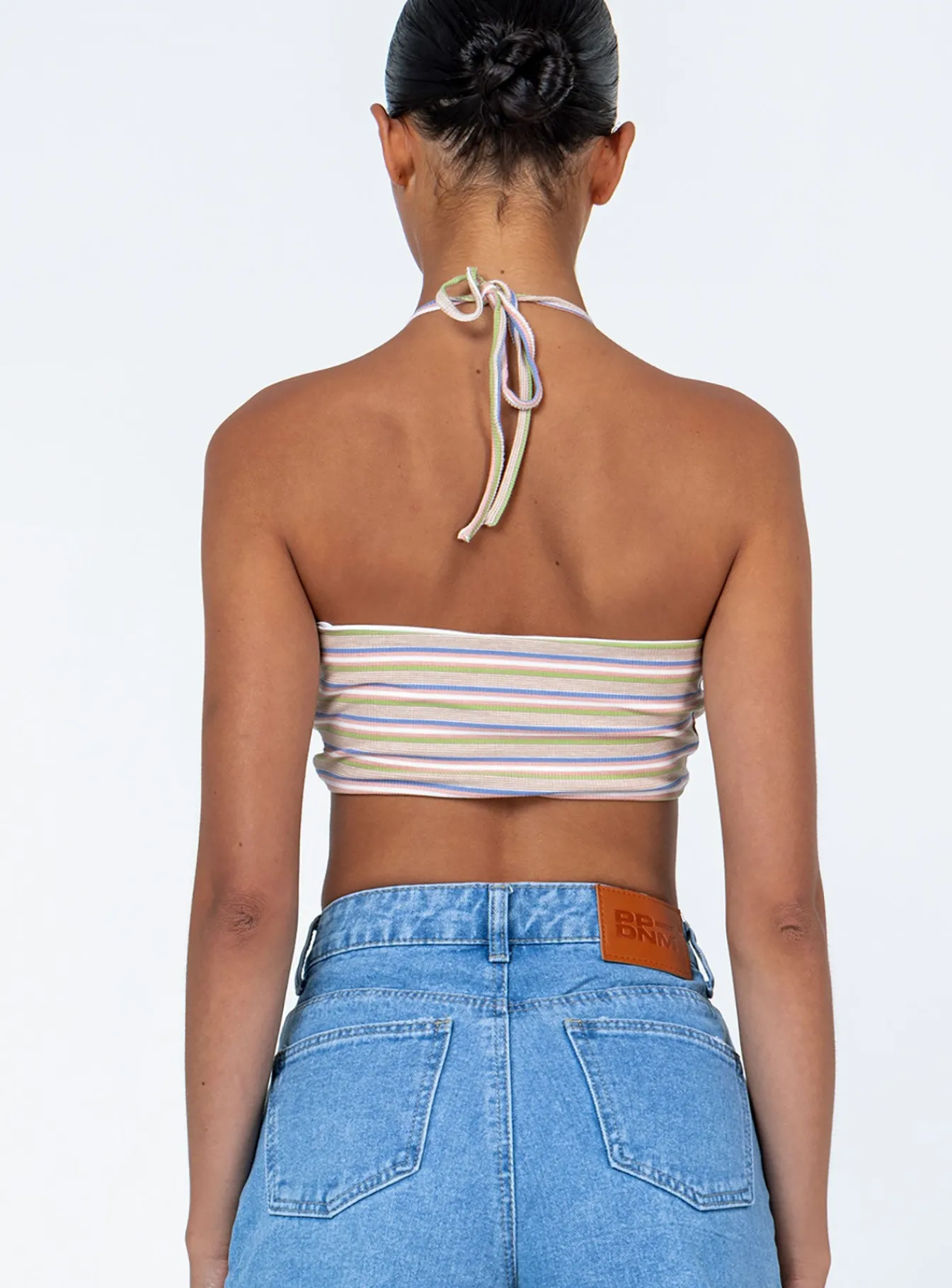 Princess Polly Zoie Topstripe Beige Best Sale
