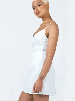 Princess Polly Zora Mini Dress White Cheap