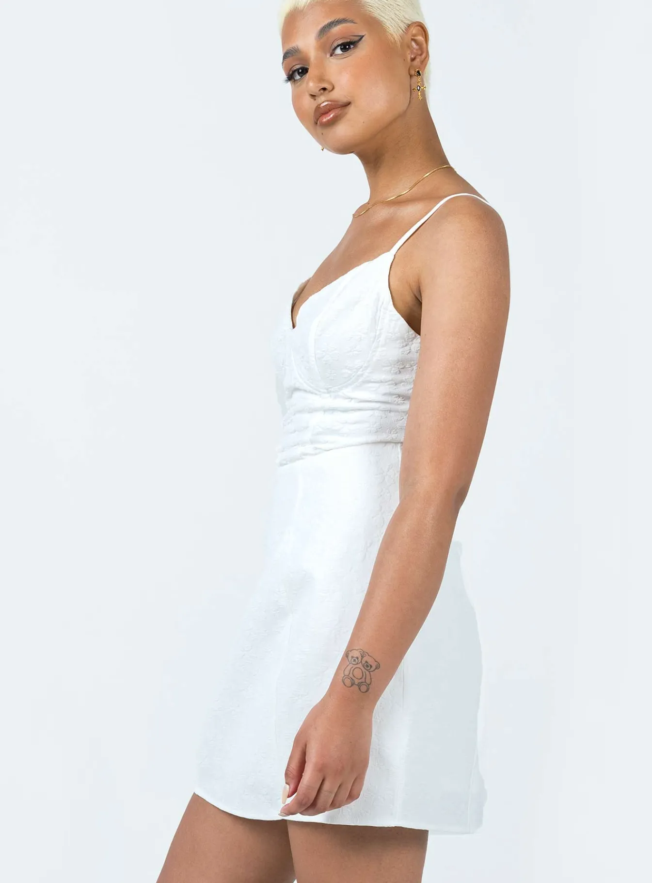 Princess Polly Zora Mini Dress White Cheap