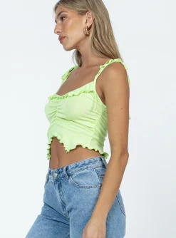 Princess Polly Zoukas Top  Green Fashion